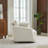 Upholstered Swivel Chair With 2 Side Pillows-213770559