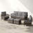 5 Piece Sofa Seating Group With Cushions