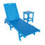 Chaise longue inclinable de 78,2 po avec table Aderson-83552148