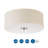 Armindo Linen LED Flush Mount-1756676540