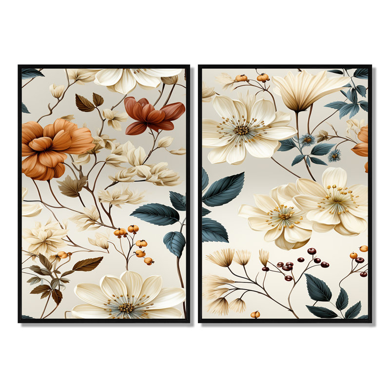 Ismay - chalet blanc, art mural traditionnel, 36" H x 48" W, Impression encadrée flottante, Black