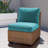Jakailyn Outdoor Seat/Back Cushion Set-2121342317