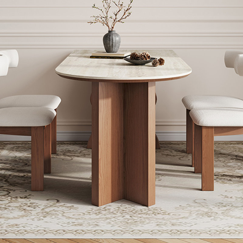 Ensemble de table et chaises Vintage, H 29,52 po x L 70,86 po x l 31,49 po