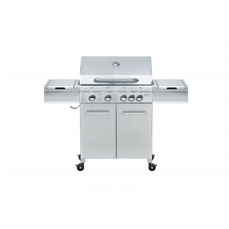 Loraine Belfry Kitchen 5 - Burner Countertop Natural Gas Gas Grill