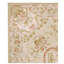 Tapis oriental doré / ivoire en laine noué à la main-78948057