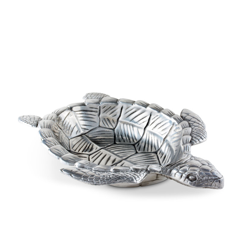 Coastal Sea Turtle Oval Serving Bowl