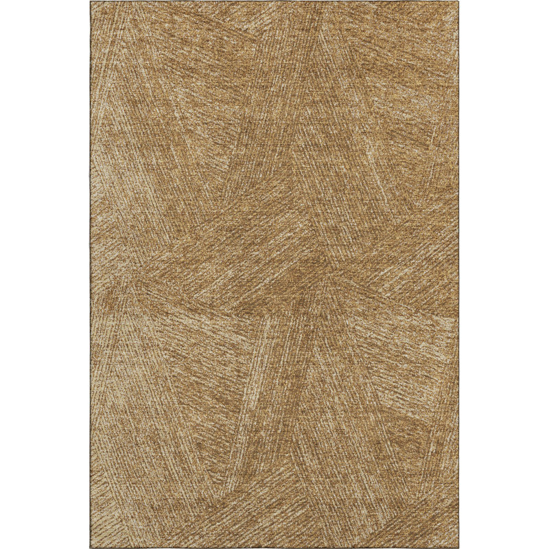Premium Machine Washable Finchley AMF991 Lines Rug, Rectangle 10' x 14'