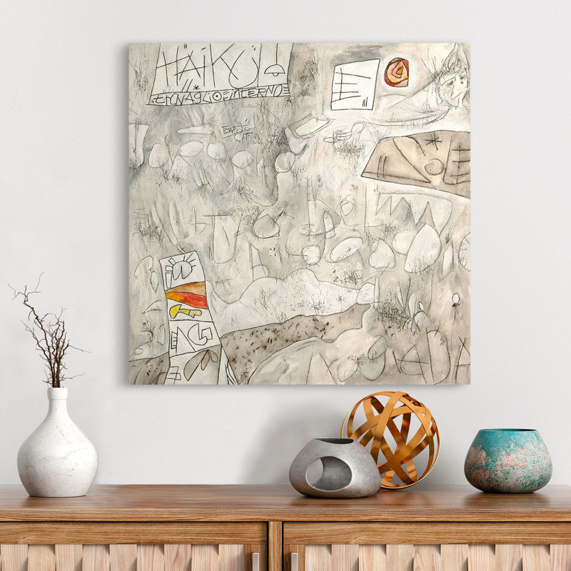 Untitled I (Haiku) by Vittorio Teruzzi - Wrapped Canvas Print, 70cm H x 70cm W x 4cm D