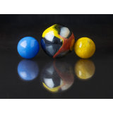 Marbles Print by Philippe Monthoux