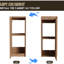 Armoire de salle de bain 72 po avec lavabo et boîte de rangement latérale