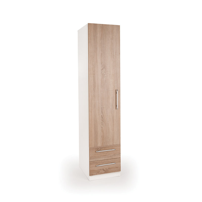 Esher 1 Door Manufactured Wood Wardrobe