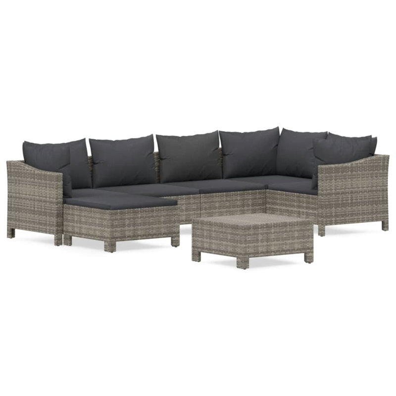 22.4'' Outdoor Patio Sectional Set