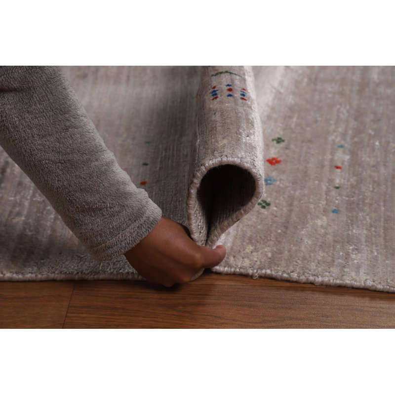 Tapis oriental fait à la main Gabbeh 9 x 12