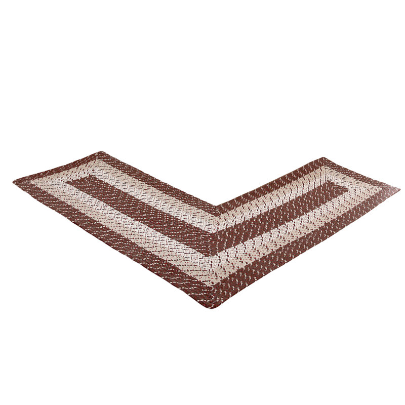 Tapis d'intérieur / extérieur McClure, 24 po x 48 po x 48 po en forme de L