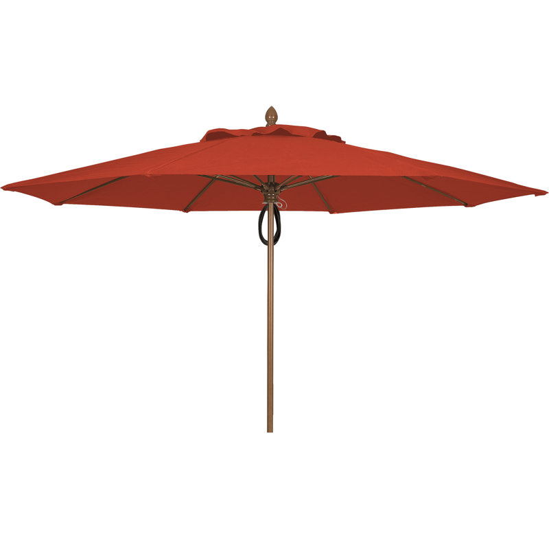 Parasol de marché 11 'Prestige, Sunbrella® terre cuite, Terra