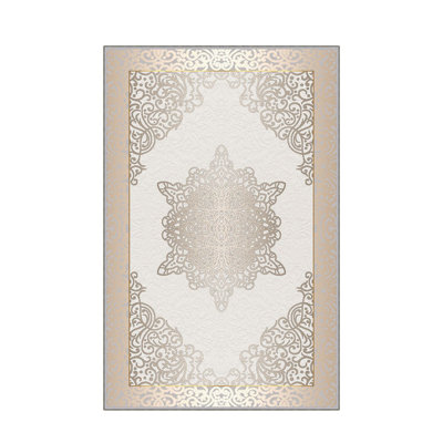 Antibacterial Hall Carpet, 39.4 x 59.1 inches | 100% Polyester, 0.4 in Pile Height, Non-Slip PVC Felt Dot Underside | Machine Washable, 3D Digital Printing, Durable & Stylish for Modern Home Décor