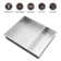 16"W x 20"H Stainless Steel Shower Niche Double Shelf Rectangular Recessed Wall Shower Niche