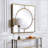 Engineered Wood Square Wall Mirror