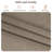 Soft Velvet Recliner Manual Swivel Rocker Recliner For Adults (Set Of 2), Small Recliners For Small Spaces-Light Brown-755211619