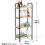 Space Saving Organizer 4-tier For Bathroom, Kitchen, Bedroom, Office, Hallway