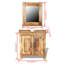 Jamal Solid Wood Freestanding Bathroom Storage Cabinet