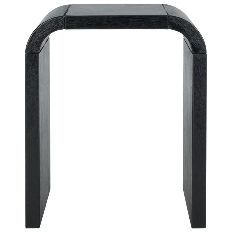 Rintaro Sled End Table, Black