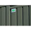 Remise de rangement pour pelouse Scotts, 10 x 12, vert