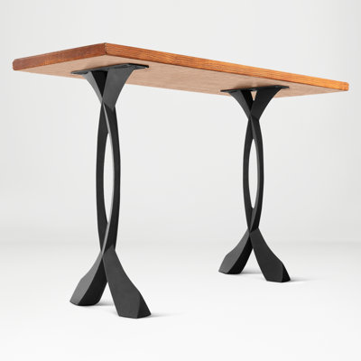 Curva Metal Counter Table Legs, Set of 2