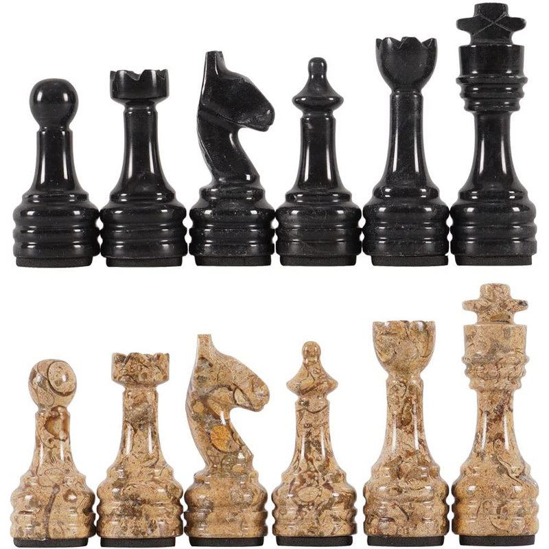 RADICALn Marble Chess And Checkers Set