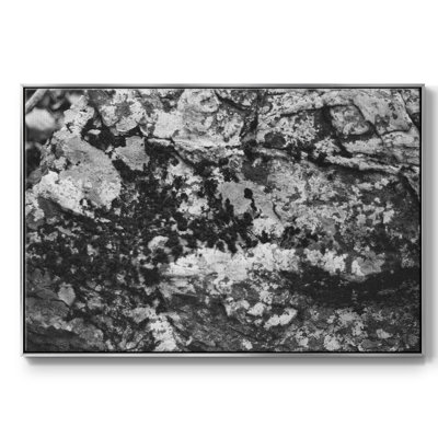 Found Textures XX - Toile encadrée de qualité supérieure - prête à être accrochée