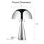 Lampe de table USB en métal Union-1543720527