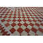 Flatweave Wool Checkered Area Rug