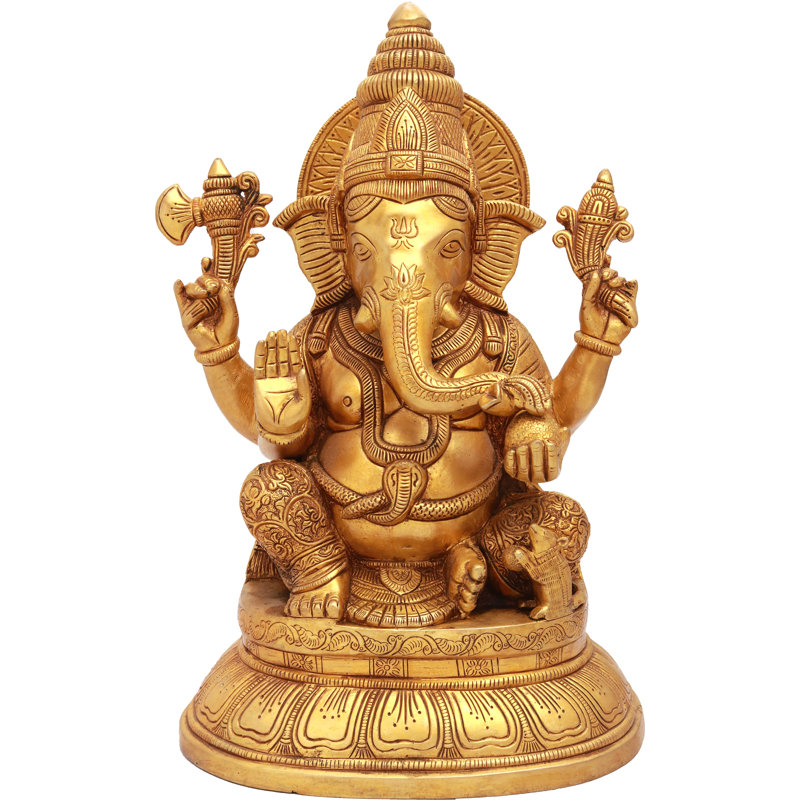 Ganesha finement sculpté
