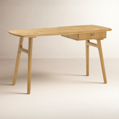 Mads 55 " Oak Writing Desk