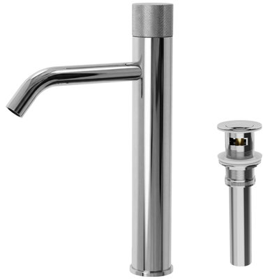 Robinet de vasque de salle de bain à un trou, robinet de vasque de salle de bain à poignée simple avec ensemble de drain