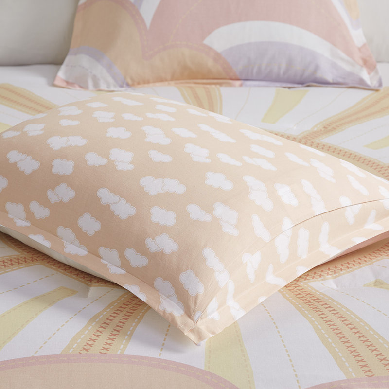 Ensemble d'édredon en coton , Édredon simple + 2 pièces supplémentaires