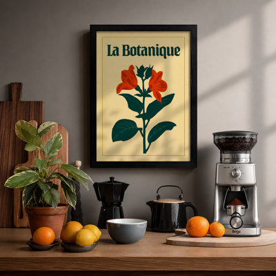 La Botanique Botanical - Framed Print