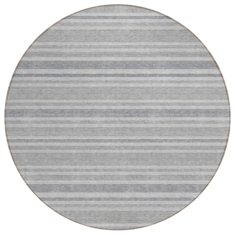Tapis d'intérieur rond 8 po