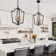 Danaijah 4 - Light Lantern Geometric Chandelier Kitchen Island Pendant
