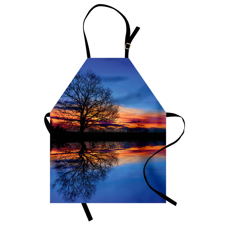 No Pattern Bib Apron