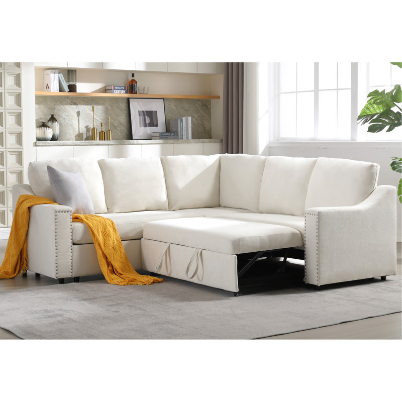 Versatile Convertible Sofa With Pull-Out Bed For Optimal Space Utilization And Comfort