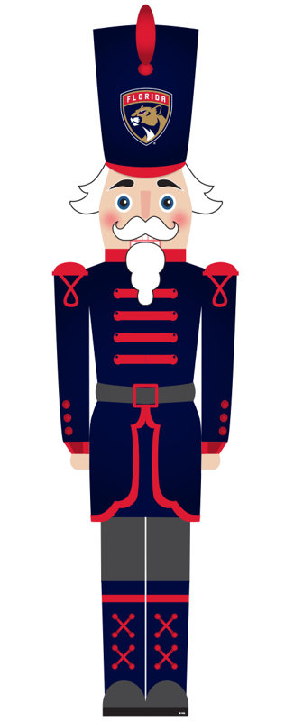 Florida Panthers 46" Nutcracker Leaner