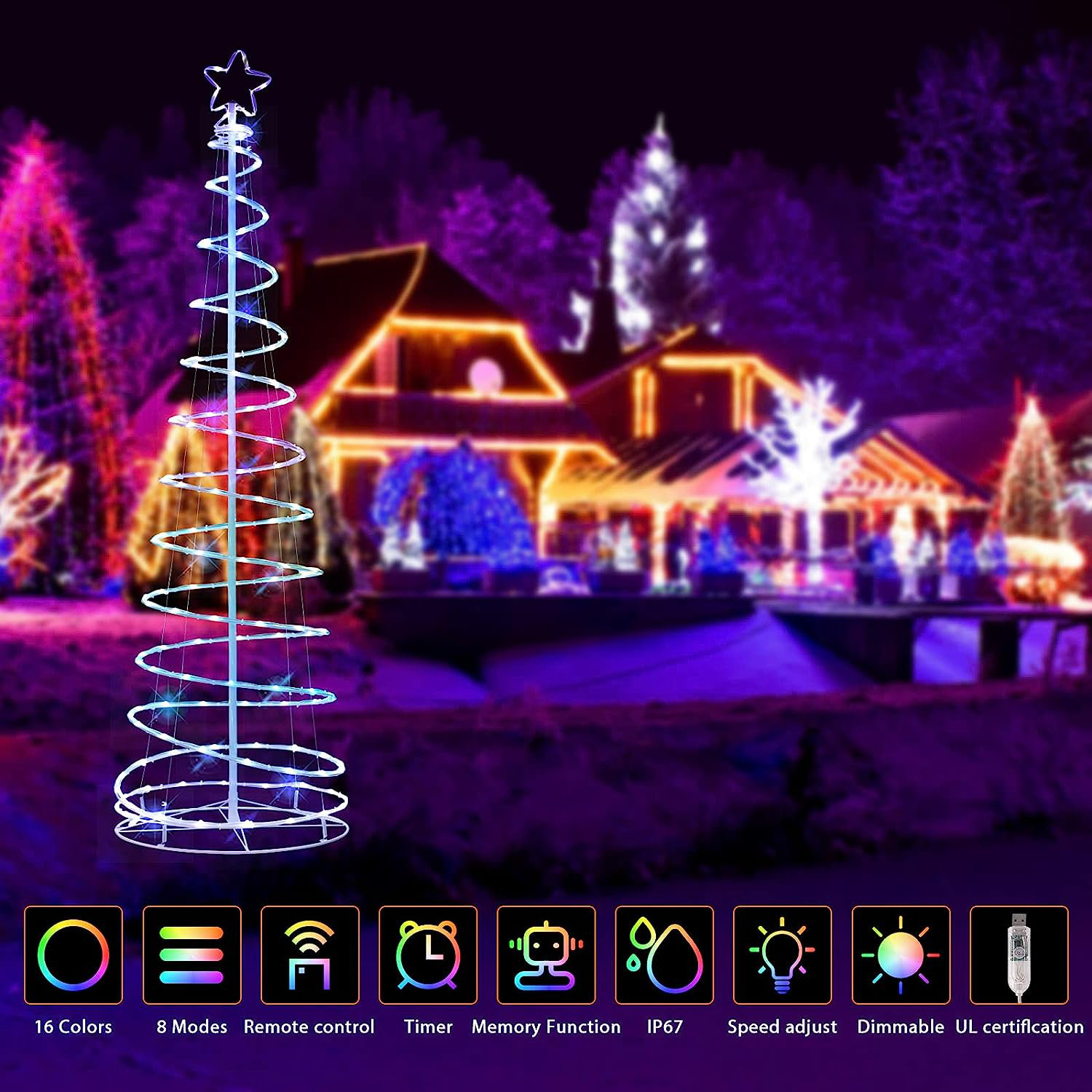 Gernhard 6' LED Lighted Tree