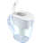 Blue Water Pitcher With Filter-68771421