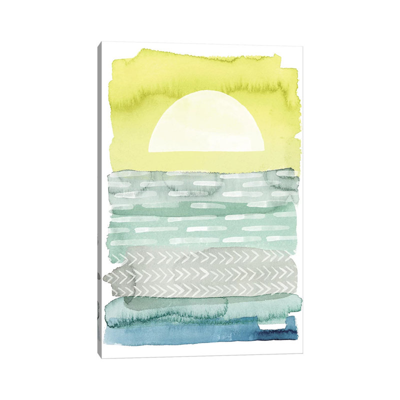 Sunrise Sea I - Wrapped Canvas Print, 66.04 cm H x 45.72 cm W