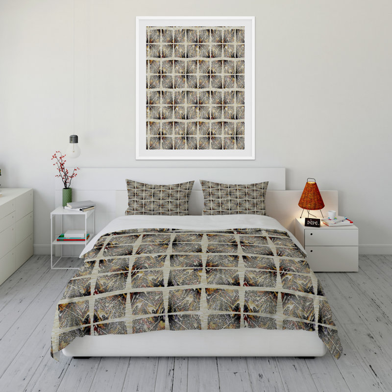 Polyester Patchwork Comforter, Twin Comforter + 1 Standard Pillowcase