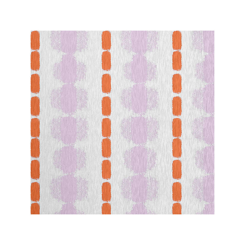 Deferiet Chenille Striped Indoor Rug, Rectangle 3' x 5'