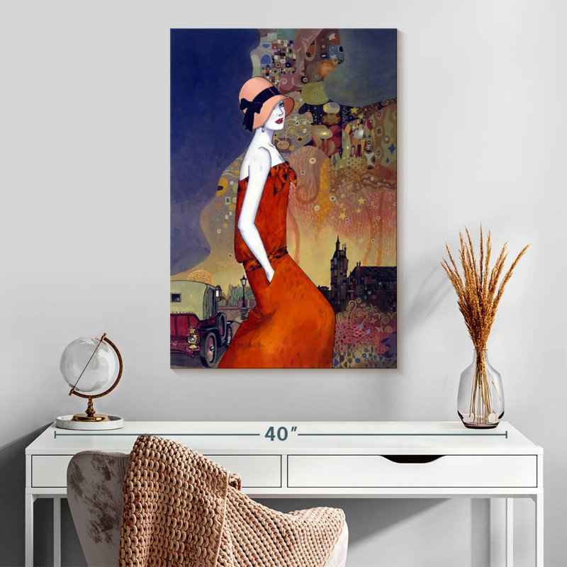 Leisha Summer Waiting, 30" H x 20" W