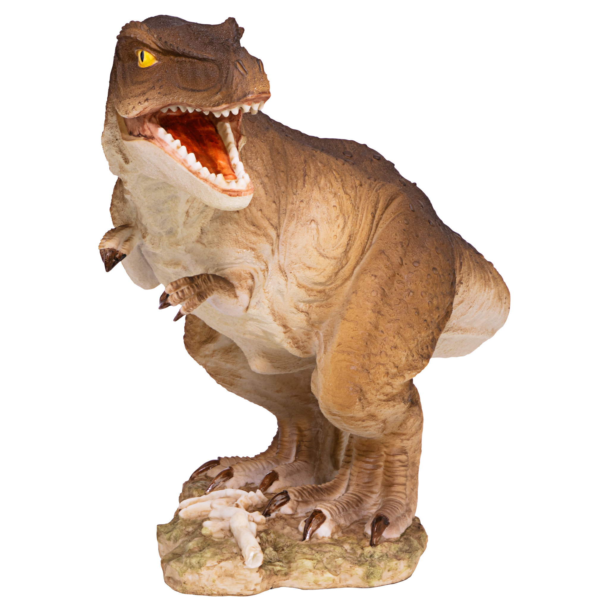 Scaled Jurassic Pterodactyl Dinosaur Statue