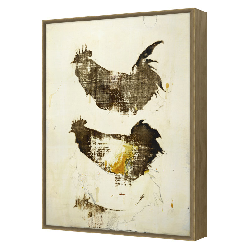 Untitled Print by Patrick Atkinson, Oak, 46" H x 32" W x 2.38" D